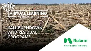 Fall Burndown and Residual