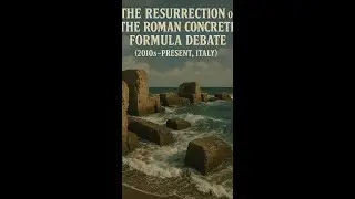 The Resurrection of the Roman Concrete Formula Debate (2010s&ndash;present, Italy) #Engineering