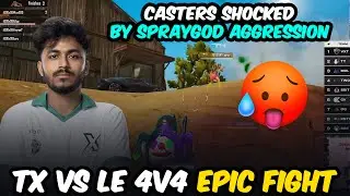 BGIS Caster Shocked by Spraygod 🥵 | Team Xspark