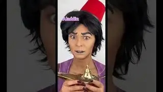 Quel est ton personnage pr&eacute;f&eacute;r&eacute; ? #makeup #aladdin #disney