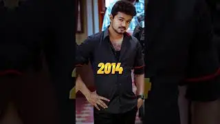 Thalapathy vijay evolution 🔥🔥 #shortsfeed #shorts #viral #thalapathy #vijay #movie #evolution #bigil