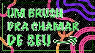 VEJA COMO É FÁCIL CRIAR UM BRUSH NO PROCREATE | TUTORIAL CRIAÇÃO DE PINCEL