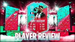 FIFA 20 FUT BIRTHDAY SAINT-MAXIMIN REVIEW - THIS GUY IS FAST!!