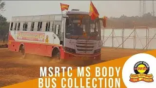 msrtc MS body bus Collection