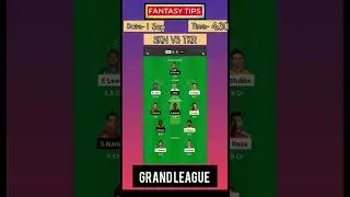 SKN vs Tkr।Dream 11 team prediction।SKN v tkr।#cricket