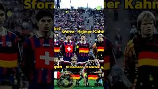Squad Bayern Munich Vs FC Girondins Bordeaux UEFA Cup Final 1996