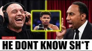Joe Rogan LAUGHS at Stephen A. Smith's Advice to Shakur Stevenson!