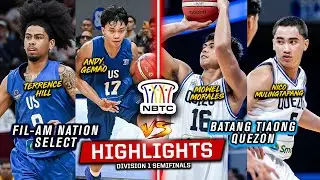 ANDY GEMAO PINATAHIMIK ANG BATANG TIAONG 🤫 FIL-AM NATION SELECT VS QUEZON PROVINCE