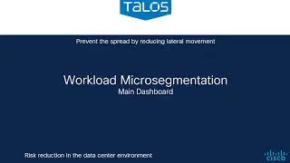 Насколько это сложно? Cisco Secure Workload: панель мониторинга безопасности
