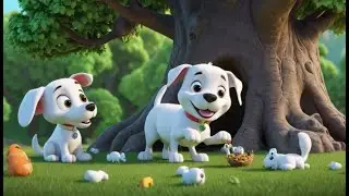The Dog Who Counted Bones | Counting Nursery Rhyme for Kids