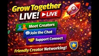 🔴 Live Channel Promotion  and Checking |  Creator Connect | Small Creators Support #promotion