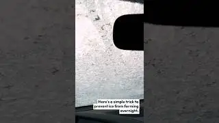 Is anyone else fed up with scraping ice off their car every morning? 🥶