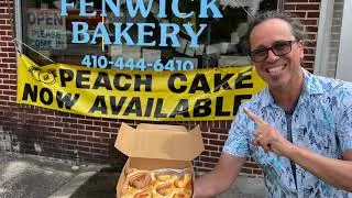 No. 1 TastyNes and 27th Anniversary Tour: Fenwick Bakery Peach Cake
