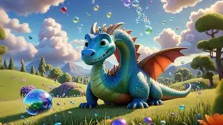 The Dragon That Snored Bubbles 🐉🫧 | Kids Story & Learning Video | Imaginative Adventure for Children