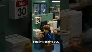 POV: Your boss ruins your New Year's Eve 💀 #lego #memes #satire #aianimation #nostalgia #thesimpsons