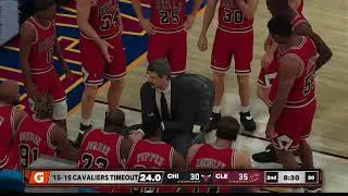NBA 2K23 Simulation | '95-'96 Chicago Bulls VS '15-'16 Cleveland Cavaliers | GAME 6