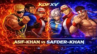 ASIF-KHAN (Ramon, Robert, Terry) vs SAFDER-KHAN (Terry, Meitenkun, Joe) | KOF XV Epic Match