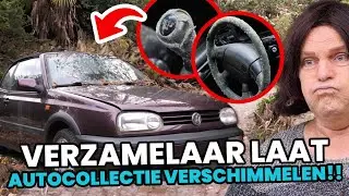 Verzamelaar laat autocollectie verschimmelen!!
