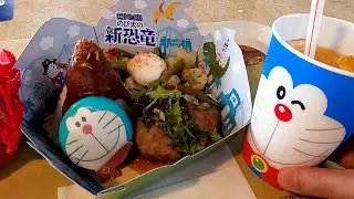 Doraemon and Dinosaur Foods Universal Studios Japan