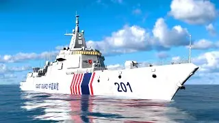 Coast Guard skin preview (CN Type 055 Nanchang / CN Type 055A) &ndash; Modern Warships