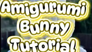 Aran Yarn Amigurumi Bunny Tutorial. Follow along to make a bunny