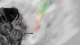 How to draw with the help of GRID in Sony Sketch App ( speed drawing}