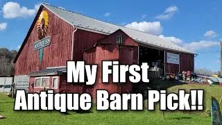 Barn Fresh Picks - My FIRST Antique & Vintage Barn Pick - Collector & Reseller Shop With Me - Rual