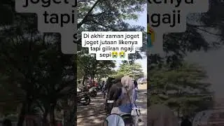 Joget joget jutaan penontonya tapi giliran ngaji sepi🥹😭