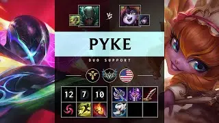 Pyke Support vs Lulu - NA Challenger Patch 25.12