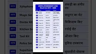 Day 459 | Practice 15 Daily English Words with Hindi | Fluency Booster | SpokenRoot Series