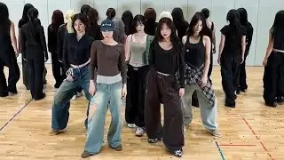  LE SSERAFIM &lsquo;2025 Asia Artist Awards&rsquo; Dance Practice Mirrored [4K]