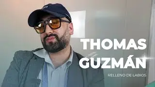 Thomas Guzm&aacute;n prueba el relleno de labios 💋 Resultado real en Leblon