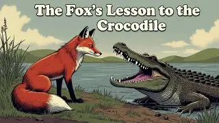 The Fox&rsquo;s Lesson to the Crocodile #viral  #viralvideo  #video  #trending  #kids  #cartoon