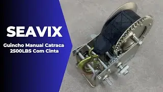 Guincho Manual 2500LBS Catraca e Alavanca