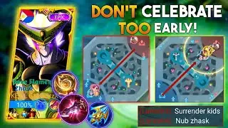THE GREATEST COMEBACK EVER(MUST WATCH) ZHASK BEST ITEM BUILD 2022
