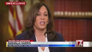 Kamala Harris says she doesn't trust Trump regarding COVID-19 vaccine