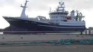 S264 ASTRID ankommer til Skagen havn 2-1-2015