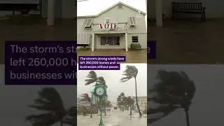 Hurricane Debby makes landfall in Florida