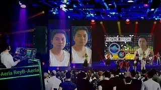@reybonzofficial0225 & TEAM HIGH VOLTAGE ROCK #reyb -AERIAL CONCERT STAGE