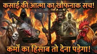 कसाई की आत्मा का खौफनाक सच ।। गरुण पुराण का रहस्य।। Garun Puran videos।। #karma #sanatandharma