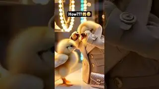 🙀🐥✨ From poor chick to queen 👑 #YouTubeShorts #Motivation #SuccessStory #DreamBig #chicken