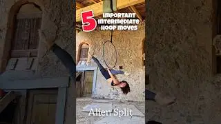 5 Important Intermediate Aerial Hoop Moves #aerialhoop #lyra #lyrahoop #aerialarts #aerialfitness