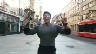 musclemaniapro chul hanging out in Poland
