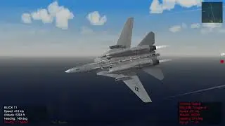 Strike Fighters 2 North Atlantic: F-14 Tomcat Combat Air Patrol Mission (Flogger Turkeyshoot)
