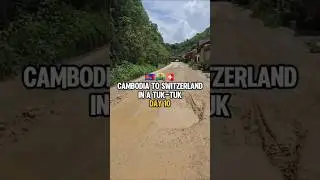 I Survived the Most Dangerous Road in Laos 😱🛺