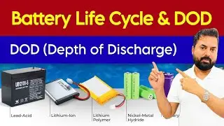 What is Battery Life Cycle and DOD (Depth of Discharge) | Battery Backup Time