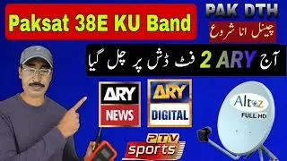 Paksat 38e ku Band New Channels Added Today Latest Satellite Update