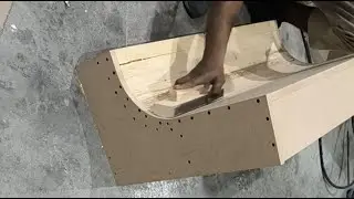 Wood furniture making tutorial #Shorts #woodworking #diy #trending #viral