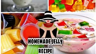 How to make Jelly at home/ জেলো রেসিপি। jelly pudding recipe bangla/ Homemade jelly recipe