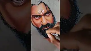 🔥Chhava Movie Drawing Vicky Kaushal🖌️. #shorts #short #shortvideo #viral #art #drawing #artist
